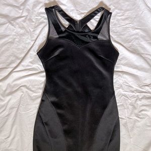 Forever 21 black party mini dress